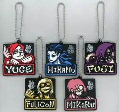 【中古】雑貨 全5種セット ラバーストラップ 「ゲーム実況者わくわくバンド 8thコンサート～オレたちがわくわくバンドだ!～」