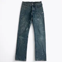 1998 helmutlang 本人期　ペンキデニム 1998ss helmut lang 本人期archive ペンキデニム 27 - メルカリ