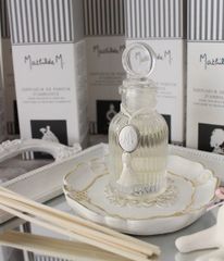 ディフューザー ルームフレグランス マチルドエム フランス  (30ml 香り8種あり）芳香剤 小型 ミニ アロマ 飾り マチルドM Mathilde M. シャビーシック アンティーク風 輸入雑貨 アンティーク 雑貨 姫系 おしゃれ