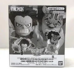 【中古】バンダイ モンキー・D・ルフィ＆ロブ・ルッチ ワールドコレクタブルフィギュア-ONE PIECE- 応募者全員サービス第2弾[15]