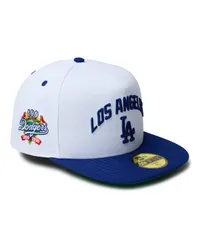 【ムラスポ公式】新品 NEW ERA ニューエラ キャップ 帽子 59FIFTY A-Frame Dodgers Pack ロサンゼルス・ドジャース ホワイト ダークロイヤルバイザー 14388819