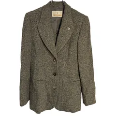 Z1502 TRUSSARDI トラサルディ ウール テーラード ジャケット レディース 42