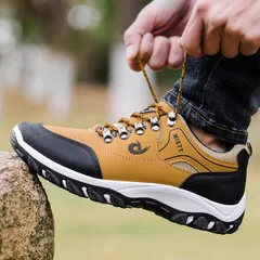 メンズ トレッキングシューズスニーカー 登山靴 メンズ ランニングシューズ ローカット ウォーキングシューズ　山登り siage13のサムネイル