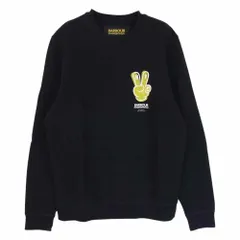 Barbour バブアー SATURDAYS SURF NYC サタデーズニューヨーク Peace Sweat ピース スウェット ブラック系 S【中古】のサムネイル