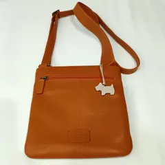 ラドリーロンドン ショルダーバッグ レザー 斜めがけ オレンジ ポシェット 美品