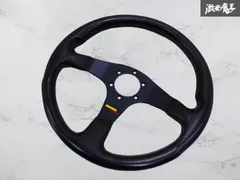 中古】momo CORSE 35Φステアリングホイール 本体 黒 ホーン 外箱