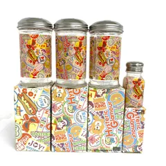 すけ様HYSTERIC GLAMOURガラス製密封容器　三個セット⭐︎新品未使用 すけ様HYSTERIC GLAMOURガラス製密封容器 三個セット⭐︎新品未