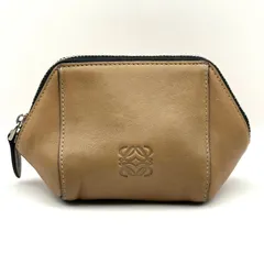 良品 ロエベ ベラスケス レザー ラウンド ケース ミニポーチ 2025年