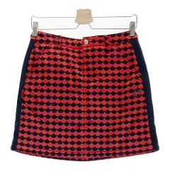 美品マスターバニーエディション　秋冬モデル ストレッチスカート 千鳥柄