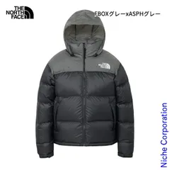 【新品】 ザ・ノース・フェイス ヌプシジャケット メンズ (ND92555) (FA FBOXグレーxASPHグレー M)