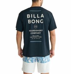 2025春夏 新品【BILLABONG/ビラボン】AIR DRY MESH TEE ラッシュガード 【OVER FIT】 BLK メンズ BF01A854