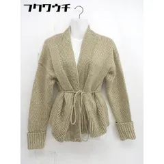 ◇ ◎ titivate ティティベイト ニット 長袖 ニット セーター サイズ F ベージュ レディース  【1106220008242】