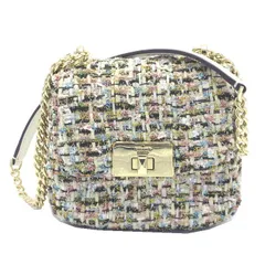 ケイトスペード ニューヨーク ショルダーバッグ ツイード マイクロ フラップ クロスボディ KI995 960 アウトレット レディース