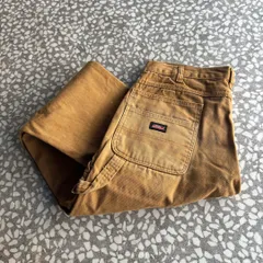 【オールドディッキーズ、ダブルニー】ペインターパンツ古着ストリートバギー36Dickies ワークパンク　ハードコア　sk8 横ノリ　ガシガシ系　フェード