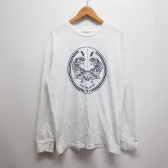 オニツカタイガー Onitsuka Tiger 長袖 グラフィック Tシャツ M 白 ホワイト ロンT カットソー 2183B164のサムネイル