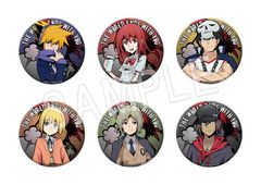 すばらしきこのせかい The Animation トレーディング缶バッジ 全６種セット POP UP SHOP in 渋谷モディ