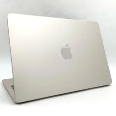 Apple MacBook Air 2022 M2 24GB 512GB スターライト 100% 美品 動作確認済 充放電23回【全額返金保証】【最速発送】