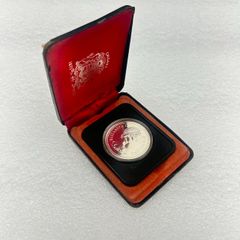 カナダ 銀貨　1975年 カンガリー100周年記念 1ドル コイン プルーフ　ケース入り