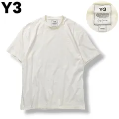 Y3 ワイスリー CLASSIC CHEST LOGO SS TEE 半袖 ロゴ Tシャツ カットソー アディダス adidas ヨウジヤマモト M ホワイト メンズ