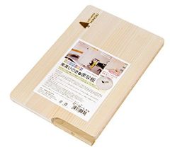 【特価】ウメザワ 木製まな板 東濃ひのき 自立スタンド式 27*18*厚さ1.5