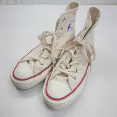 ◇ Θ CONVERSE コンバース オールスター ハイカットスニーカー サイズ4 1/2 ベージュ系 レディース E  【1502180032929】