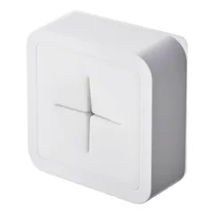 【最短発送】tower タワー 省スペース 約W5.5XD2.3XH5.5cm ホワイト コンパクト タオルホルダー タオルハンガー フィルムフック 5629 山崎実業(Yamazaki)