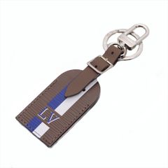 ルイヴィトン Louis Vuitton キーホルダー エピ マイトラベルタグ トープ メンズ レザー 本革 ブラウン M67363【中古】