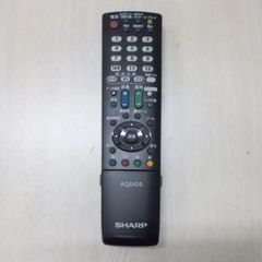 〇007〇SHARP AQUOS GB068WJSA テレビ用リモコン 美品