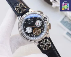 CARTIER カルティエ メンズ腕時計 44mm｜自動巻き機械式×2WAYベルト｜強化ミネラルガラス/実物撮影新品未使用-WTO輸入2