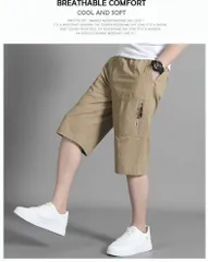 ハーフパンツ カーゴパンツ  メンズ ショートパンツ パンツ ショート丈 ハーフ丈 ショーパン ウエストゴム ズボン ボトムス 無地 通気性 快適 軽量 ファッション swg101