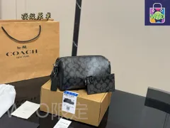 【今日特価】COACH Axel モノグラム チューブバッグ 2Way-WTO輸入2