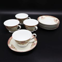 ◇陶磁器 ｜カップ＆ソーサー まとめ｜Noritake ノリタケ カップ4点