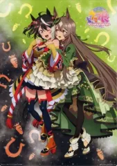 【中古】雑貨 キタサンブラック＆サトノダイヤモンド イラストボード 「一番くじ TVアニメ『ウマ娘 プリティーダービー Season 3』」 B賞