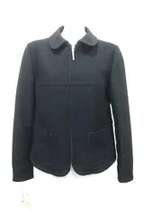 【中古】49AV.Junko shimada フォーティナインジュンコシマダ　ジャケット ブラック　11号　Lサイズ　長袖ジャケット
