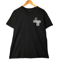 美品マルコムX サイズL Malcom X　Tシャツ 楽天市場】マルコムエックスのTシャツ【サイズ：S 、M 、L 、XL