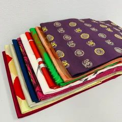 名古屋帯 正絹 10本 まとめ売り リメイク材料 m-109