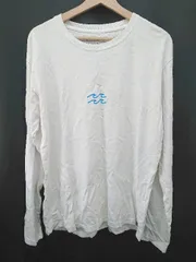 ◇ Θ BILLABONG ビラボン バックプリント 長袖 ロンＴ カットソー サイズXL ホワイト メンズ E  【1503040003929】