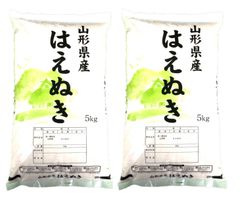 山形県産 はえぬき 5kg×2 令和4年産 白米 食味ランキング 特A お米