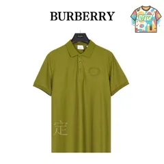 【今日WTO】Burberry バーバリー BBR 24ss 胸麦穂刺繍ポロ-FL83