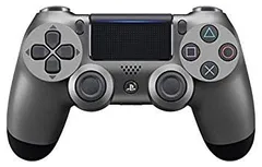 【中古】ワイヤレスコントローラー (DUALSHOCK 4) スチール・ブラック CUH-ZCT2J21 n5ksbvb