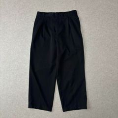 90s unknown ワイドスラックス cityboy ブラック 古着 バギー 90s unknown ワイドスラックス cityboy 古着 ブラック バギー
