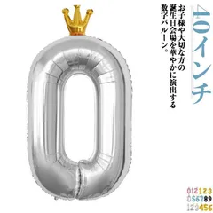 バルーン 数字 大きい 0-9 風船 飾り付け ナンバーバルーン 40インチ 王冠飾り バースデー お祝い パーティー 誕生日 記念日 イベント 子供用 大人用 送料無料#bon3882