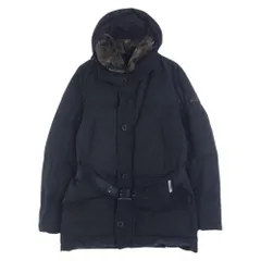 PEUTEREY ピューテリー ダウンジャケット 47293105 国内正規品 HURRICANE TXP 09 ハリケーン 襟ラビットファー ブラック系 S【中古】のサムネイル
