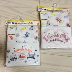 新品　アンパンマン　半袖シャツ　男の子　女の子 80 90 95 肌着　2枚組　セット