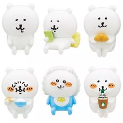 【中古】トレーディングフィギュア 全6種セット 「座るナガノのくま」