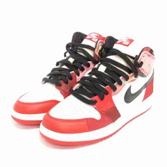 ナイキ NIKE スパイダーマン ジョーダン1ハイOG AIRJORDAN1 スニーカー シューズ DV1748-601 赤 レッド 24.5cm 靴 ☆AA★