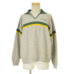 【CHAMPION】70s バータグ襟付長袖スウェット