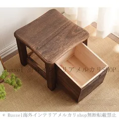 スツール チェスト 引き出し付き ヴィンテージ 椅子 収納 机 サイドテーブル コーヒーテーブル 木製 フットベンチ ナチュラル 北欧 おしゃれ シンプル 4-7