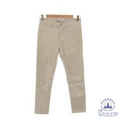 ☆美品☆ LEPSIM レプシィム ボトムス スキニージーンズ カジュアル オシャレ レディース ベージュ M 901-3529 送料無料 古着