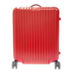 【中古】RIMOWA リモワ 875.56 ポリカーボネート 四輪 サルサ TSAロック キャリー スーツケース レッド 317019 キャリーバッグ